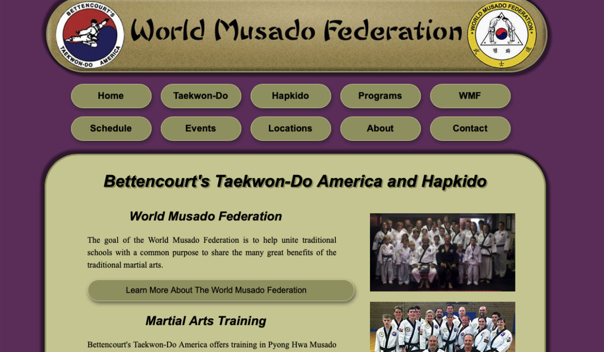 World Musado Federation Website